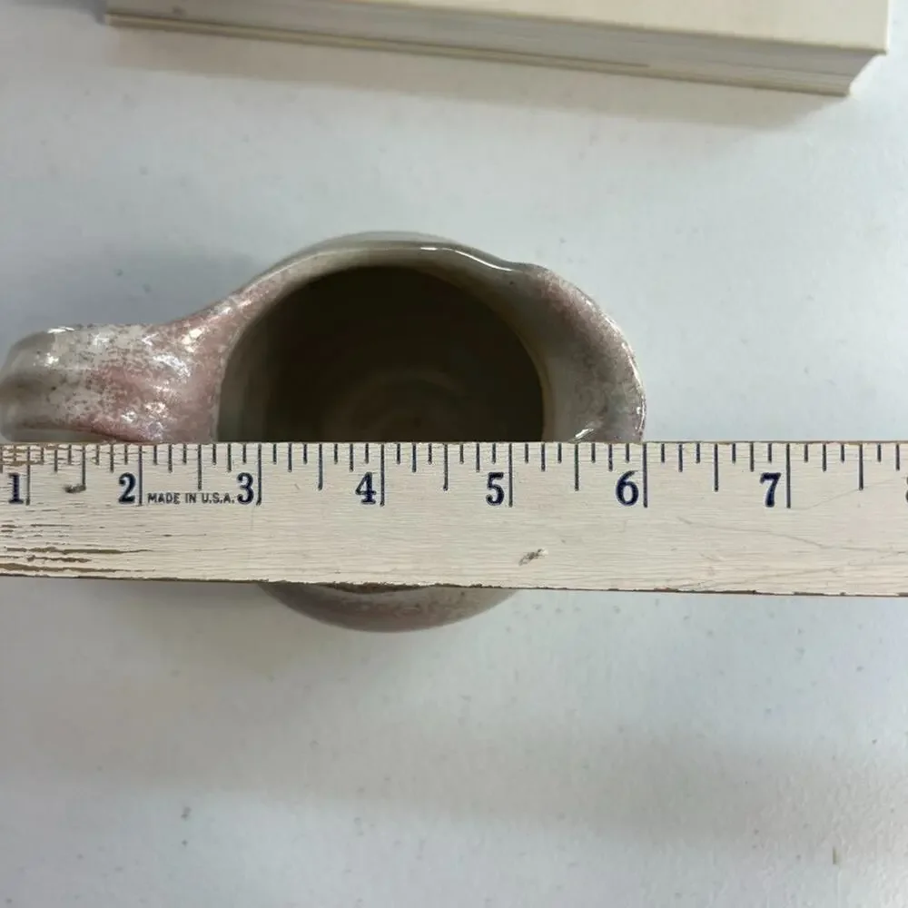 Art Studio Pottery Creamer Pitcher 4.5